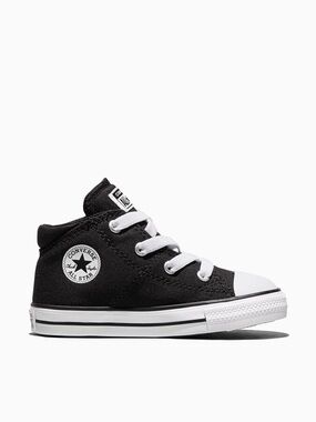 Converse Infant Black and White Baby Walker Shoes